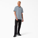 Vincent Alvarez Striped T-Shirt - Airforce Blue Stripe &#40;ASR&#41;