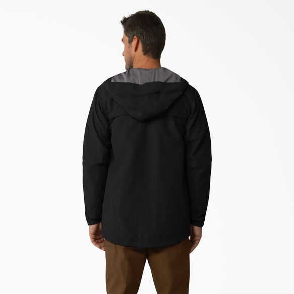 Manteau antid&eacute;chirure &agrave; capuchon fra&icirc;cheur ProTect - Black &#40;BK&#41;