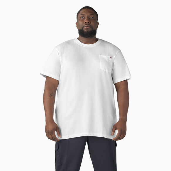 T-shirt &agrave; poche &agrave; manches courtes - White &#40;WH&#41;