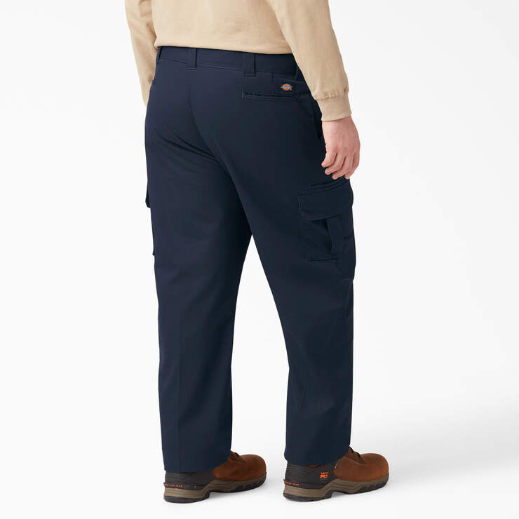 Pantalon cargo de coupe standard en tissu FLEX - Dark Navy (DN) numéro de l’image 5