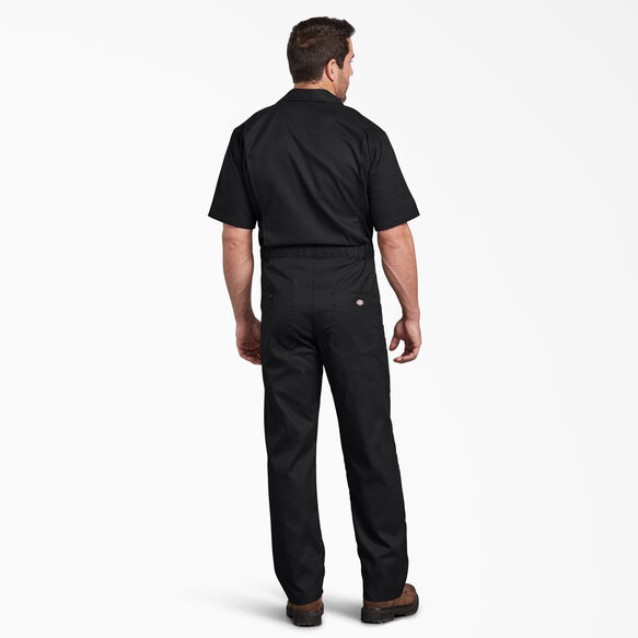 FLEX Short Sleeve Coveralls - Black &#40;BK&#41;