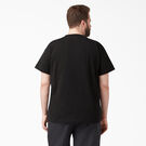 Short Sleeve Heavyweight Crew Neck T-Shirt - Black &#40;BK&#41;