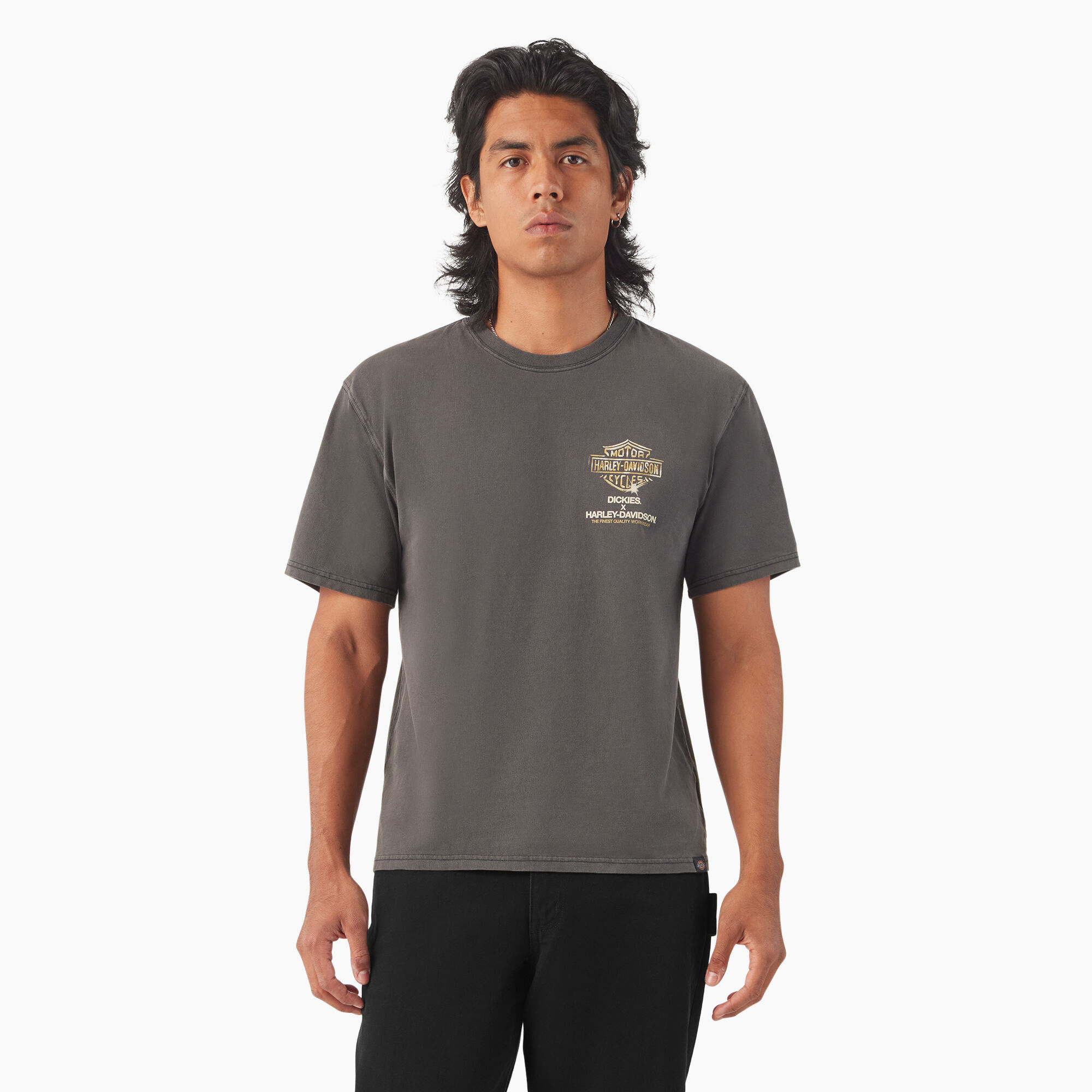 スペシャル特典 Dickies x Harley-Davidson Heavyweight Flaming Eagle Tee トップス