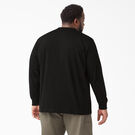 Haut henley &eacute;pais &agrave; manches longues - Black &#40;BK&#41;