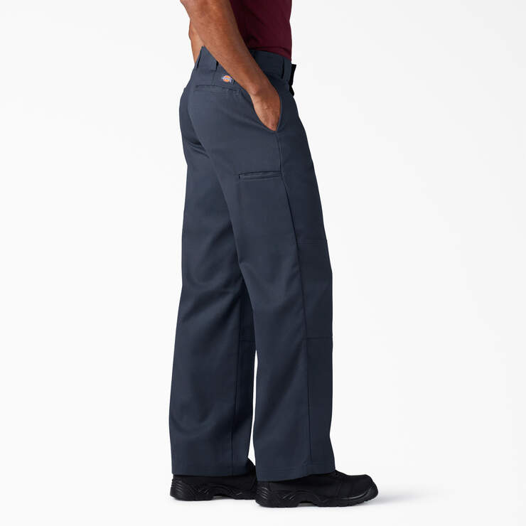 FLEX Loose Fit Double Knee Work Pants - Dark Navy (DN) image number 3