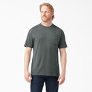 Heavyweight Heathered Short Sleeve Pocket T-Shirt - Hunter Green &#40;GHH&#41;