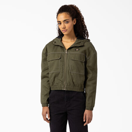Manteau Sawyerville pour femmes - Military Green &#40;ML&#41;