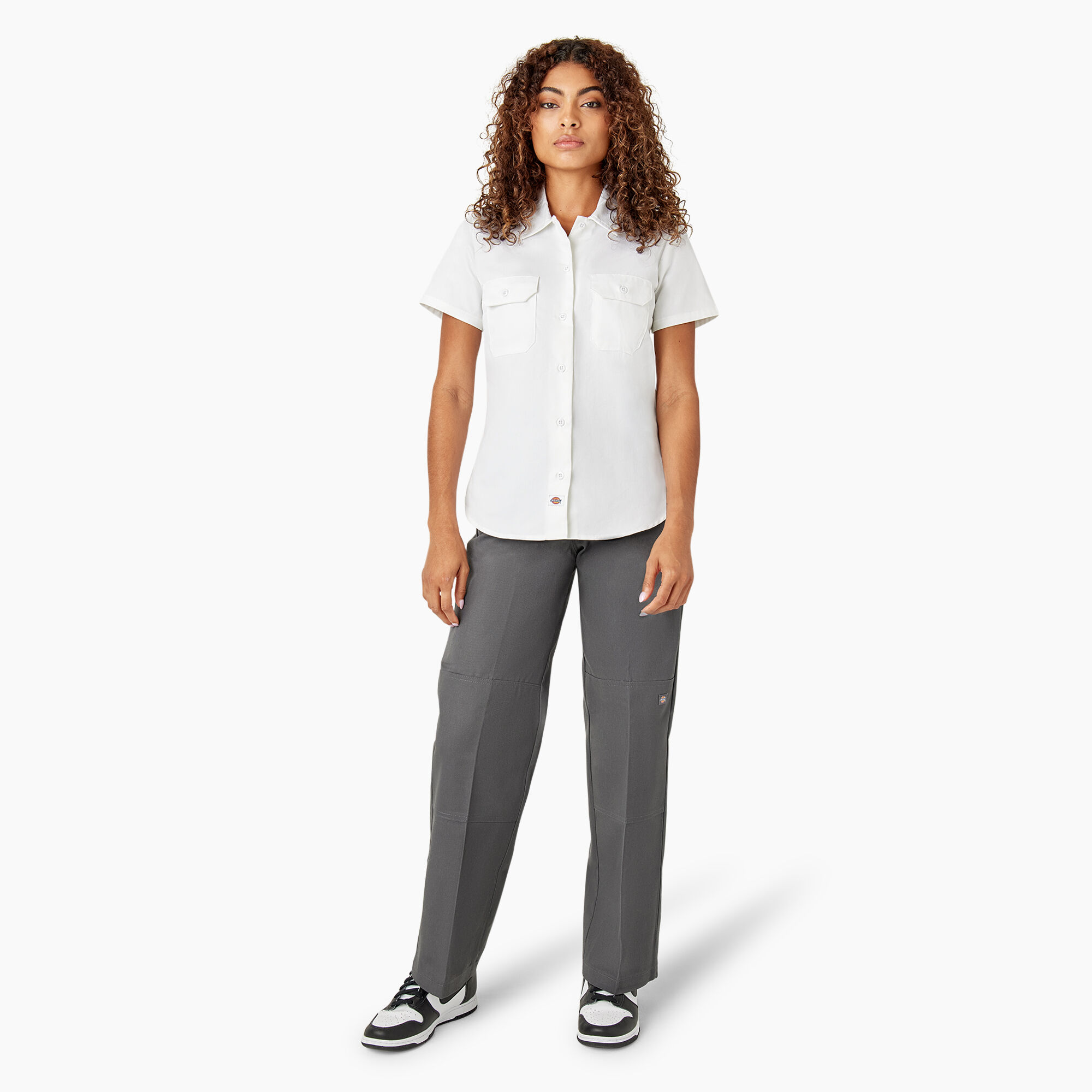 Chemise 100 sales polyester infroissable femme