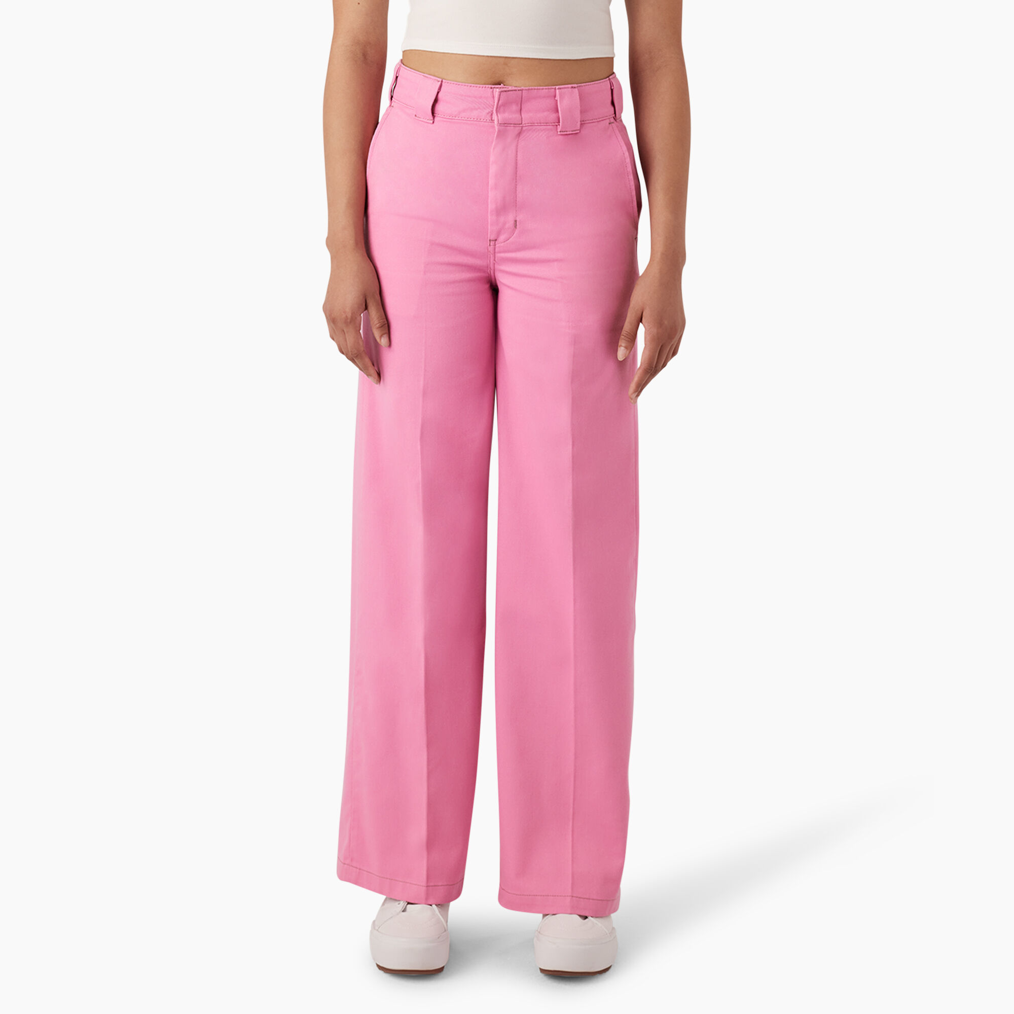 Women s Regular Fit Wide Leg Work Pants Dickies Canada