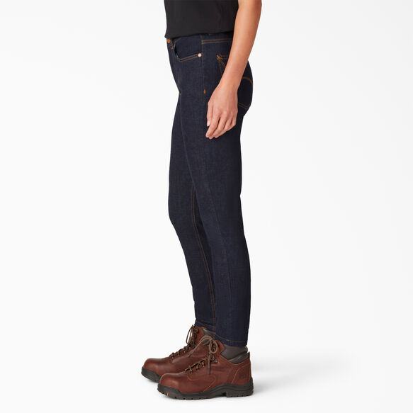 Jeans de coupe &eacute;troite Forme parfaite pour femmes - Rinsed Indigo Blue &#40;RNB&#41;