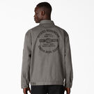 Unlined Graphic Eisenhower Jacket - Slate Gray Heather &#40;SH1&#41;