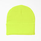 Cuffed Knit Beanie - Neon Yellow &#40;EW&#41;
