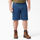 Short menuisier en denim &agrave; ceinture adaptable, 11&nbsp;po - Stonewashed Indigo Blue &#40;SNB&#41;