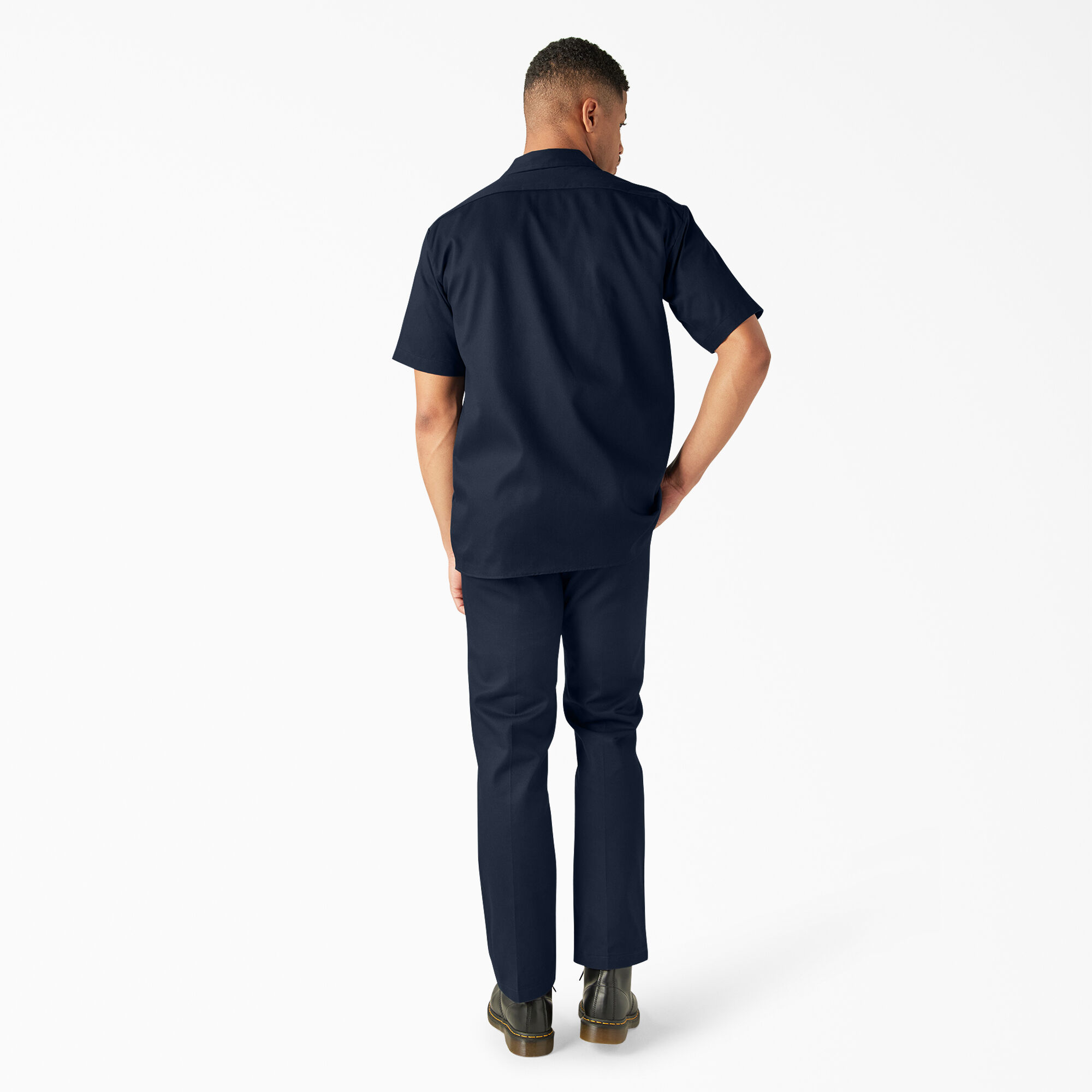 Chemise de travail a manches courtes en tissu souple FLEX de coupe decontractee