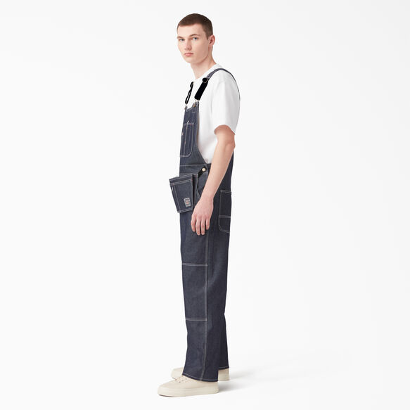 100 Year Denim Double Knee Bib Overalls - Indigo Blue &#40;NB&#41;