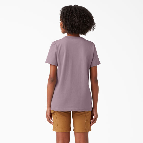 T-shirt &eacute;pais &agrave; manches courtes pour femmes - Lilac &#40;LC&#41;