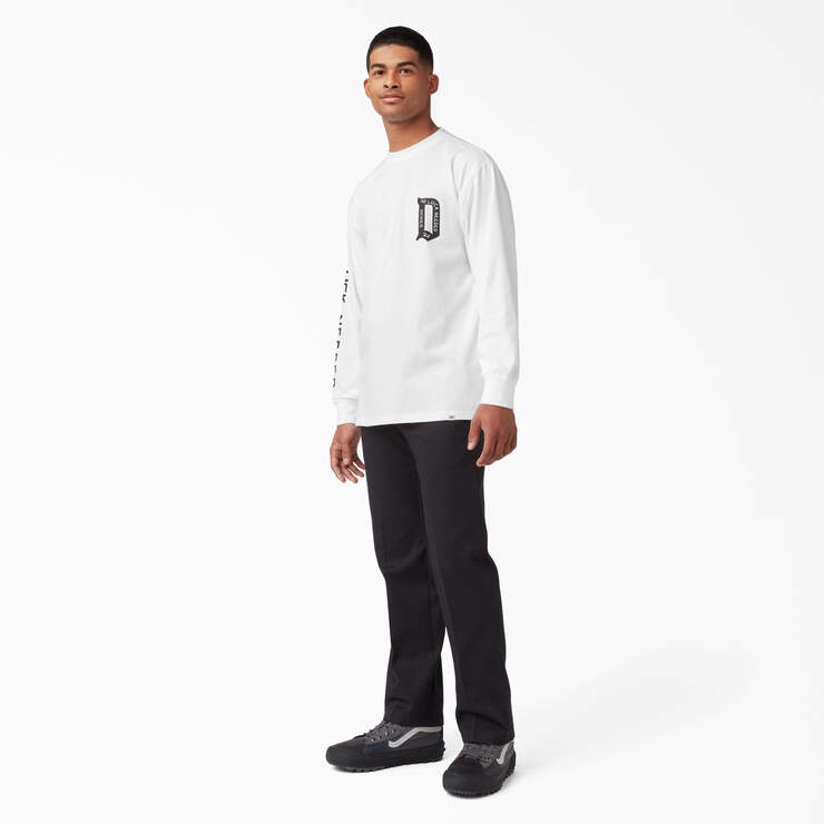 Union Springs Long Sleeve T-Shirt - White (WH) image number 4