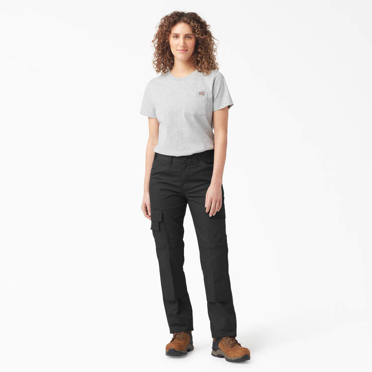 Pantalon cargo de coupe standard FLEX pour femmes - Black (BK) numéro de l’image 4
