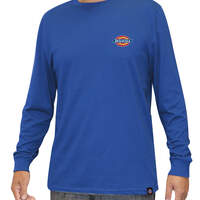 Men's Graphic Long Sleeve Dickies Shirt - Royal Blue (RB)
