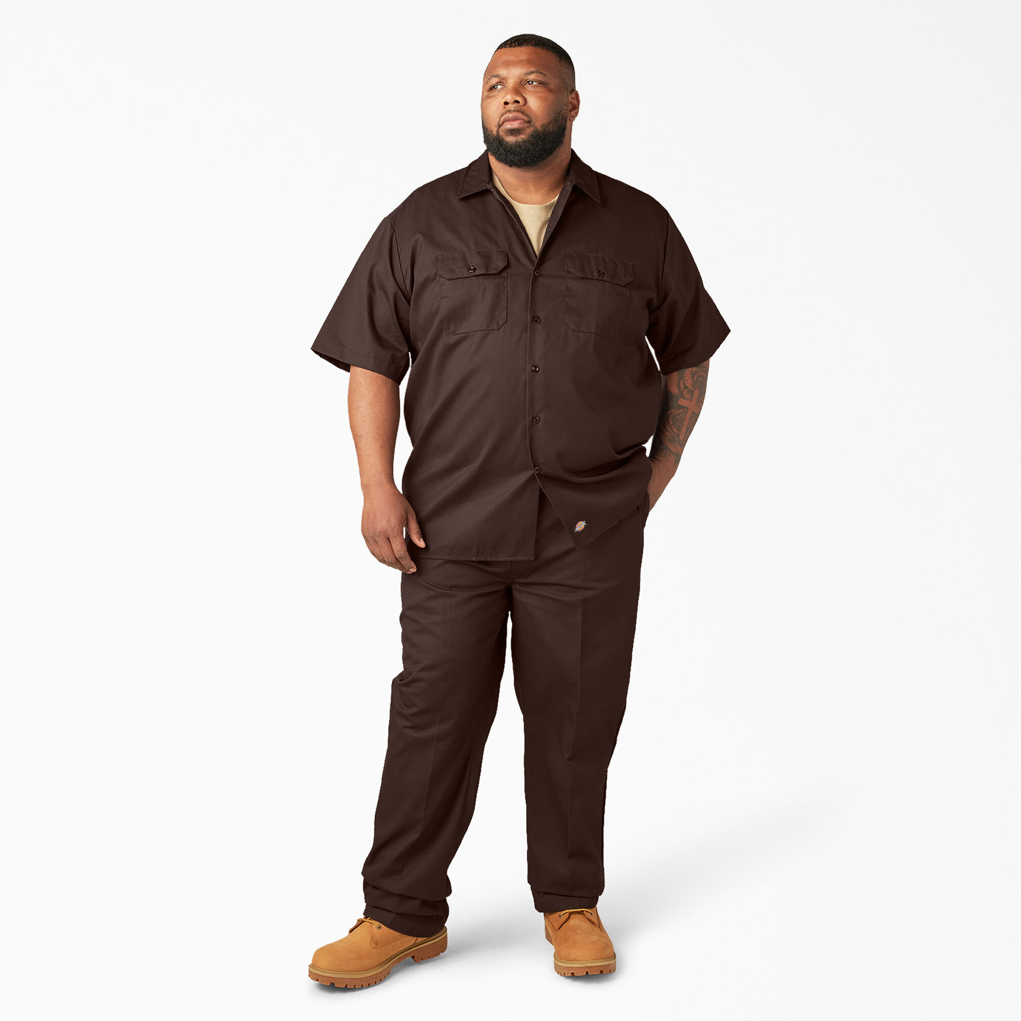 Dickies polo work shirts sales