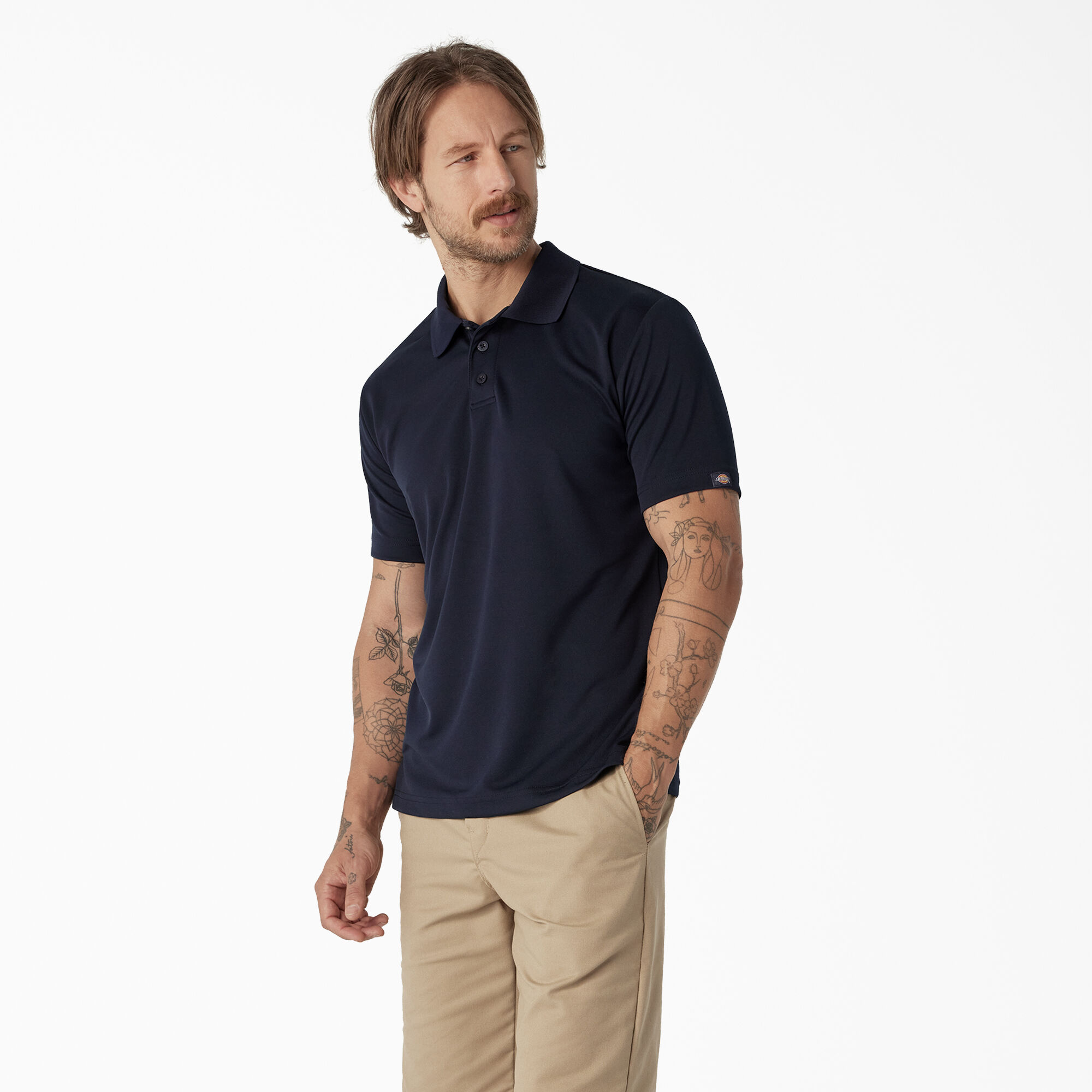 Dickies polo shirts hot sale with pocket