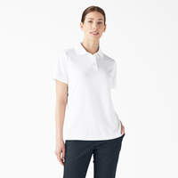 Women's Performance Polo Shirt - White (WH)