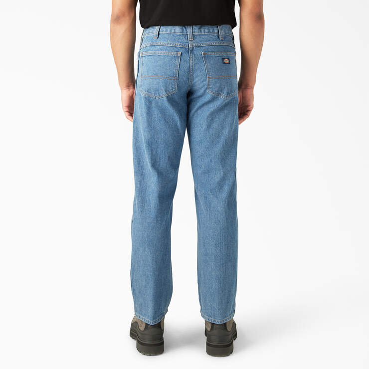 Jeans de coupe standard - Stonewashed Indigo Blue (SNB) numéro de l’image 2