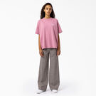Pantalon &agrave; taille haute et &agrave; jambe large Bakerhill pour femmes - Brown Plaid &#40;BP3&#41;