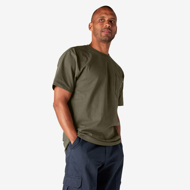 T-shirt épais à manches courtes - Military Green (ML) numéro de l’image 4