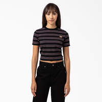 Women's Westover Striped T-Shirt - Black (KBK)