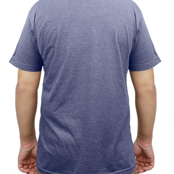 Signature hommes – T-shirt MC mélange - Navy Blue (NV) numéro de l’image 2