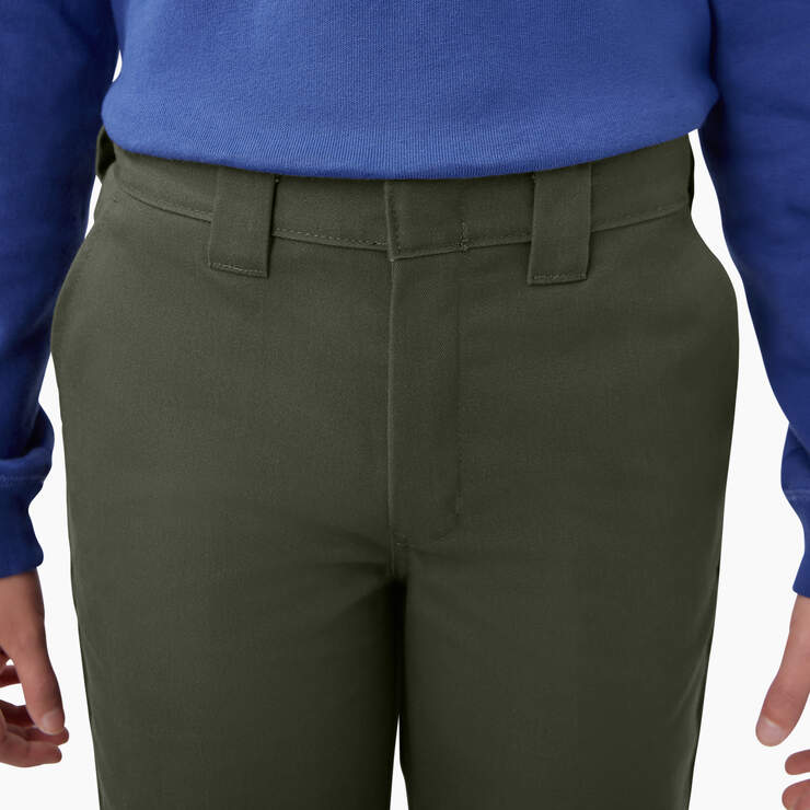 Pantalon 873 de coupe ajustée pour garçons, 4 à 20 - Olive Green (OG) numéro de l’image 8