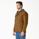 Fleece Hooded Duck Shirt Jacket with Hydroshield - Brown Duck &#40;BD&#41;