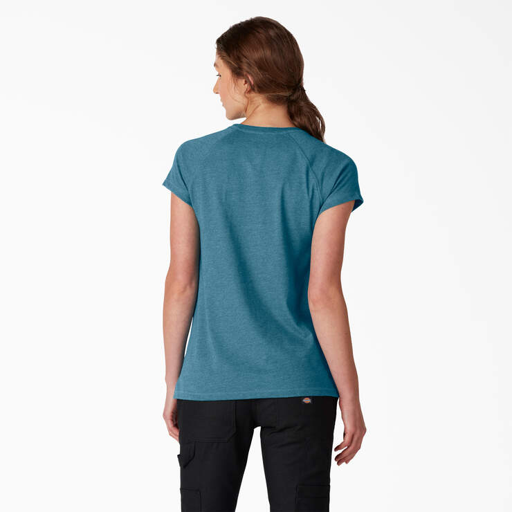 Women's Cooling Short Sleeve Pocket T-Shirt - Deep Sky (ESD) image number 2