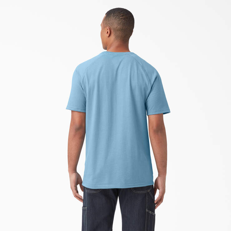 Cooling Short Sleeve Pocket T-Shirt - Dusty Blue (DL) image number 2