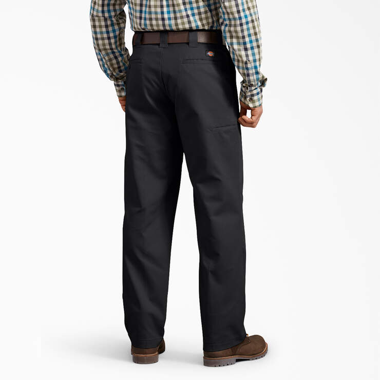 Active Waist Regular Fit Pants - Black (BK) image number 2