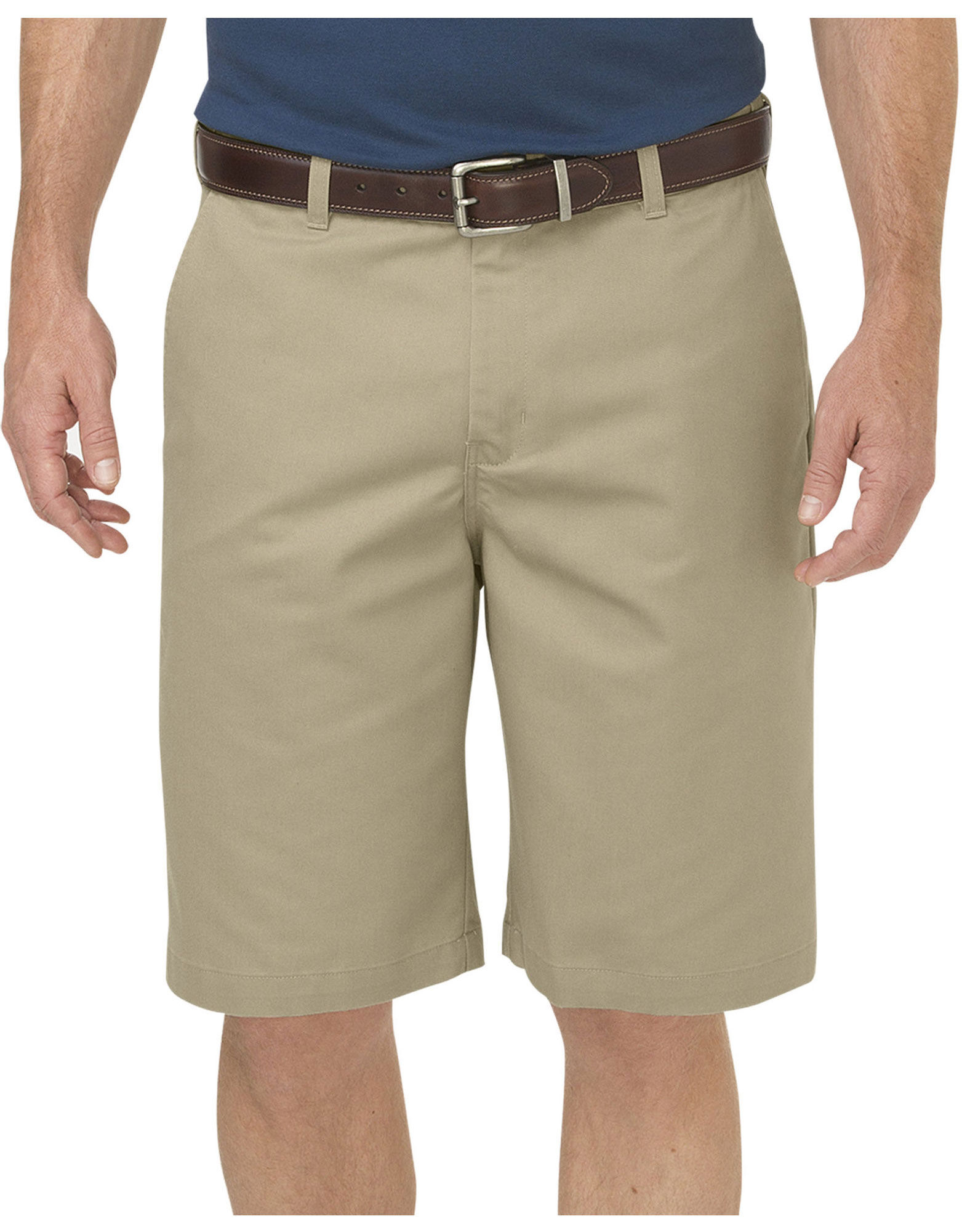 Fitted khaki shorts hot sale