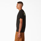 T-shirt de skateboard Dickies avec imprim&eacute; Split - Black &#40;BK&#41;