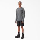 Temp-iQ&reg; 365 Long Sleeve Pocket T-Shirt - Dark Gray Heather &#40;GHF&#41;