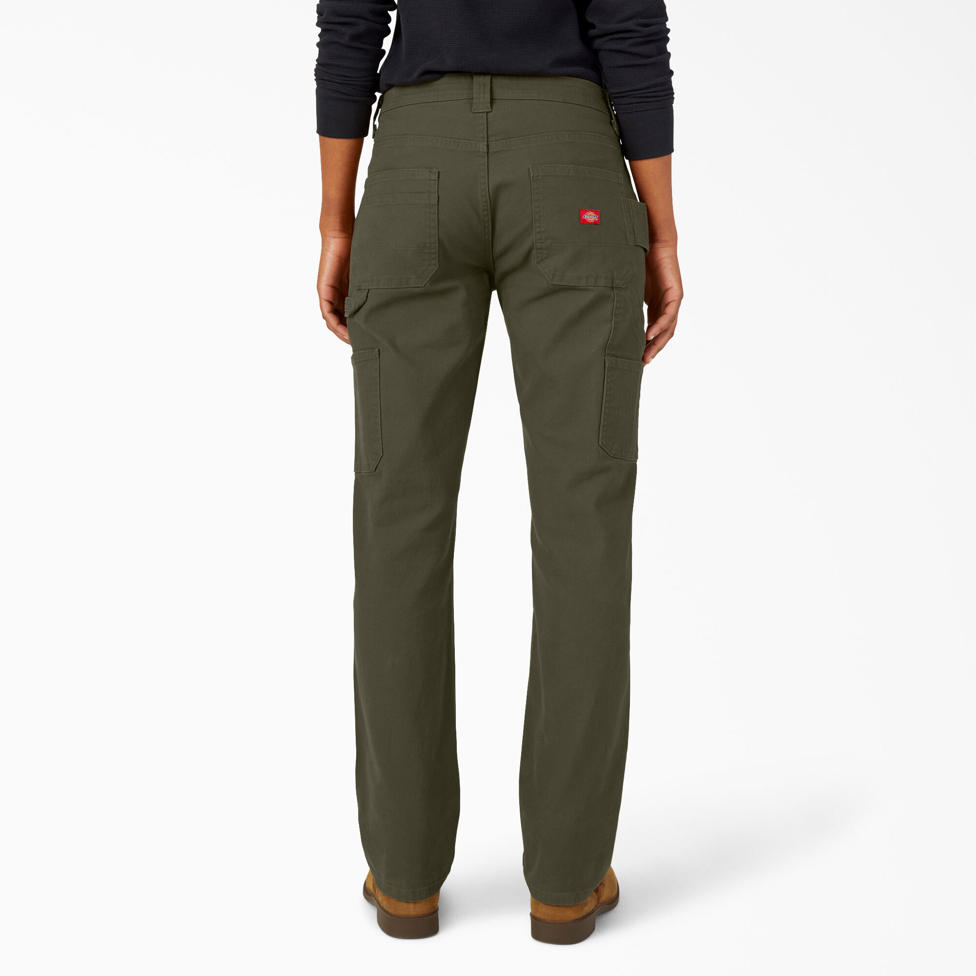 Pantalon menuisier en coutil de coupe droite et decontractee FLEX pour femmes Dickies Canada