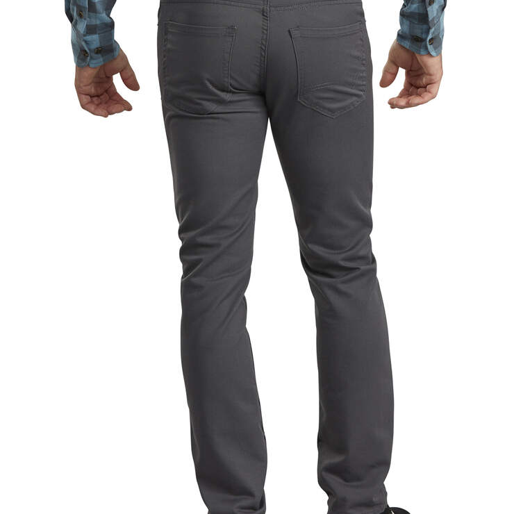 Dickies X-Series Flex Slim Fit Tapered Leg 5-Pocket Pant - Stonewashed Charcoal Gray (SCH) image number 2