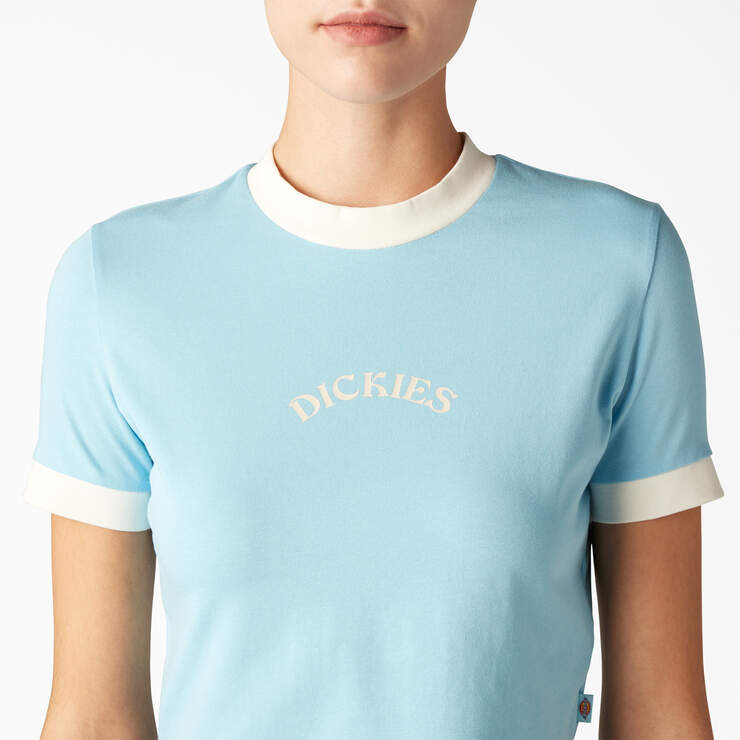 Women's Warm Springs T-Shirt - Sky Blue (SU9) image number 7