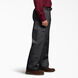 Pantalon de travail cargo d&eacute;contract&eacute; &agrave; jambe droite - Black &#40;BK&#41;