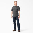 T-shirt en tissu chin&eacute; &eacute;pais &agrave; manches courtes - Charcoal Gray Heather &#40;CGH&#41;