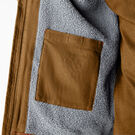 Duck Canvas High Pile Fleece Lined Jacket - Rinsed Brown Duck &#40;RBD&#41;