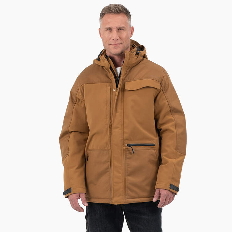 Performance Workwear Insulated Jacket - Brown Duck (BD) image number 1