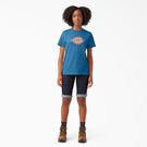 T-shirt avec logo pour femmes - Vallarta Blue &#40;V2B&#41;