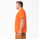 T-shirt &eacute;pais &agrave; manches courtes de couleur fluo - Bright Orange &#40;BOD&#41;
