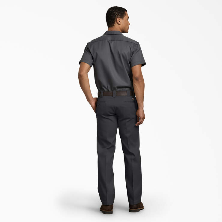 Men's 873 FLEX Slim Fit Work Pants - Black (BK) image number 4