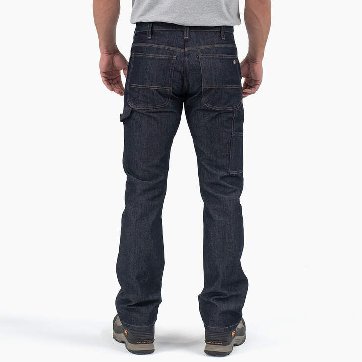 FLEX Regular Fit Carpenter Jeans - Rinsed Indigo Blue (RNB) image number 2
